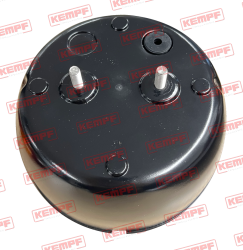 Preview: 155694 Kempf Rückleuchte, 3K, LED rund, Ermax, m. Flachstecker, ohne Widerstand